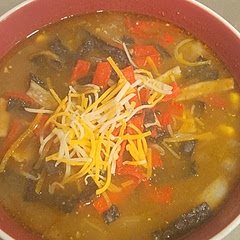 SO GOOD! I wish I would've seen the ingredient to thicken it up before I already made it. Very good regardless!