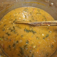 Tastes lovely. I used cooking spray, low salt veg stock, and low fat coconut milk to keep the calorie count a bit lower.