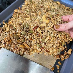 Great, flexible recipe! It made epic clumps.