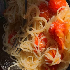 Super easy to make,wish i had fresh basil def would've completed it.