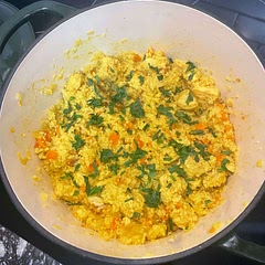 It was very easy to make and tastes great. I used apricots instead of raisins.