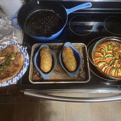 Super Yummy! I served it as a side dish with Steak and baked potatoes. I cut the recipe in half and still had leftovers. It was super easy to make and would go really easy with a variety of meals.