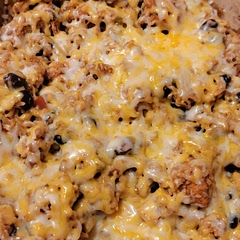 Tasty but a little dry. Could use a little more liquid. I added a little salt.