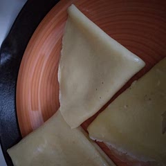 Super easy! My flour was a bit lumpy. Next time I'll shift the flour for a smoother crepe.