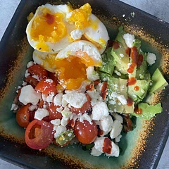 This was so fast, so yummy! I added some hot sauce and it was just the cherry on top!