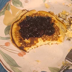 They were pretty good for being a healthier alternative. Really nice texture, sort of tasted more like french toast. I would make these again.