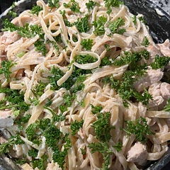 I liked it but think I put too much Parmesan cheese. Next time more creme and less cheese