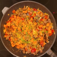 I added in a tablespoon of the homestead seasoning all-purpose blend from savory spice shop. Will make this again!