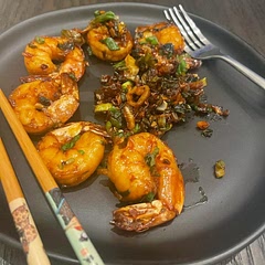Added some copper green chili