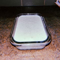I blended it because I didn’t love the texture and it’s a lot better!