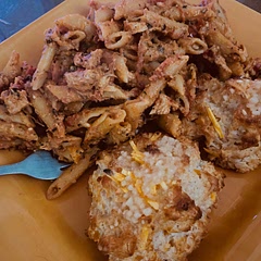 Super easy, super tasty! Bf and I enjoyed it so much and made some red lobster biscuits for in the side.
If you or someone else doesn’t like onions, use half an onion and mince it, flavor is still there but none of the texture.