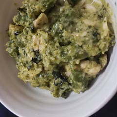 Very good! I added chicken, mushrooms, and 2 ounces more of feta. The sauce was thick so I added pasta water.