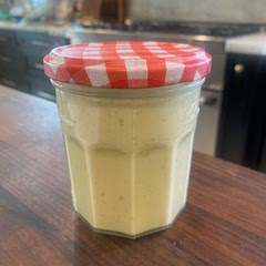Solid recipe for a white vinaigrette! I added pepper even though the recipe doesn’t call for Kt. Going to try this with balsamic next.
