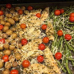 After reading the reviews and I used some of the suggestions. I added Lawrys salt and I put green beans in when I added the chicken. I topped with Parmesan cheese. 
My whole family liked it.