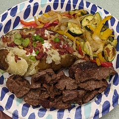 My family loved this! I served ours with extra veggies and a baked potato. I'll be making this again! thank you.