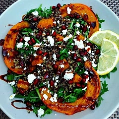 Used it as inspo into an arugula salad + feta cheese and balsamic vinegar.