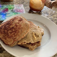It was yummy… added yogi berries, cinnamon, and chia seeds. Also tried a batch with almond meal and that held up much better.