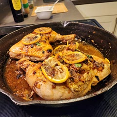 Tasty, added a few of my own ingredients to it and after pan searing I placed it in the oven to finish it off. As I cooked it on the stove I made sure to baste it every 4 minutes with the butter mixture from the pan.