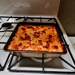 Beautiful! Added a bit less smoked paprika as I find the flavour a tad overpowering. Topped with crispy chicken skin