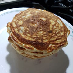 They weren't as fluffy as I hoped they would be.  Maybe I blended them too long.