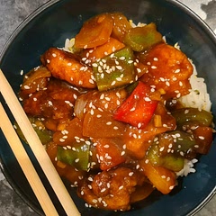 Tasted authentic although I will do 50% more sauce next time.