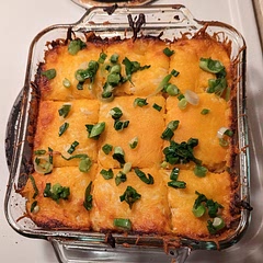 Really really good! I added some red pepper and cheyenne to the buffalo sauce mix because I prefer more of a kick and it came out so good! The green onion has a nice little taste to the whole piece.