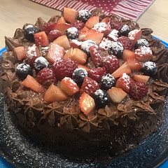 Added sugar on the frosting as well