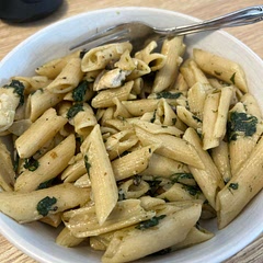 La flames. Used sour cream and added chicken for protein, let’s go 