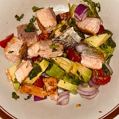 Cooked in the air fryer
