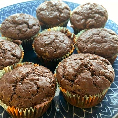 Came out delicious! I used mini chocolate chips in mine. My batch made 12 regular size muffins and 8 mini muffins too! My kids loved them.