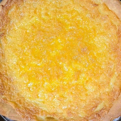 I baked for 52 minutes as earlier review said.  It is soooo good!