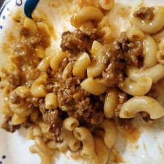 A little salty. Husband said the cheddar was a little overpowering. I will use less cheese next time. Also had to put milk and cook a little because it was stringy