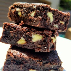 These are very good an fudgy I added white chocolate chips in mine.