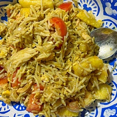 Very good and such an easy recipe to adapt to what you have on hand.