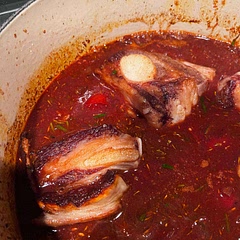Good quality short ribs are the key. Get yourself a damn immersion blender.