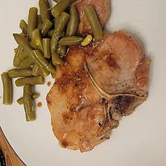 Try this recipe with chicken? Add more sauce next time, double or triple the recipe. I used broth and white vinegar, try apple vinegar next time.