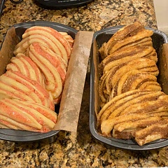 Before baking.