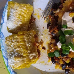 Street corn is one of my favourite sides and this recipe was no exception. The sauce was out of this world and ended up using the extra in a few breakfast meals.