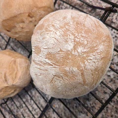 I doubled this recipe because it's a lot of work for only four rolls otherwise. Will definitely be making this again, I think in the future I might make a quadruple batch. So much work and go so quick!