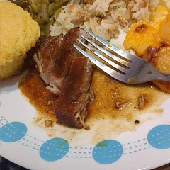 Should have read all the notes before cooking. Was very dry. The flavor really good but I didn't measure any of the spices. I also doubled everything since I had more chops. I'm willing to give it another go since my daughter loved them.