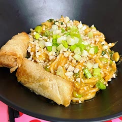 Left out the oil and syrup then added some nutritional yeast and miso to the sauce and some vegetables mixed in. It genuinely only takes 10-15 minutes to make and is delicious. My current favourite meal.