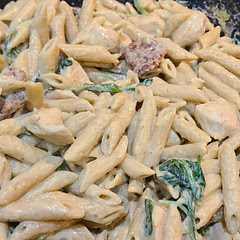 So far, it's my favorite recipe on this app. I added a little bit more milk than requested on the recipe. Came out great.