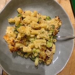 This meal was SOOOO GOOD! The broccoli made it!