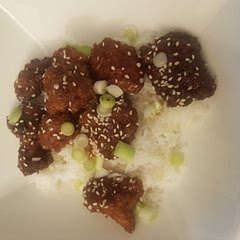Absolutely delicious, a bit of a faff but more than worth it!

I used chicken thighs instead of breast & tripled the recipe. There was plenty of sauce to coat all the pieces but I'd maybe do the sauce x4