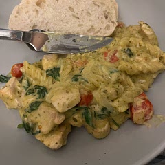This is so yummy! I made it so there was extra saucy but it was lovely. I also used regular plum tomatoes