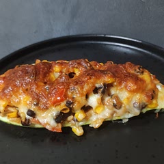 Should've salted the zucchini, it was quite bland. Will try with eggplant next time.

Update: the zucchini wasn't the problem, it was the filling I didn't like, tried it with eggplant too.