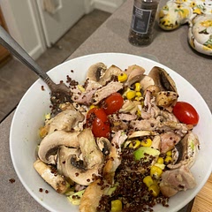 About to  dig in!