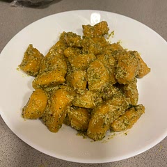 It was very tasty. Had to use way more flour than the recipe called for, but in the end; delicious. Added parmesan on top. Made it 10 times better.