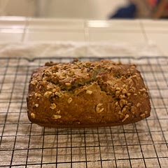 Great as is—added a half cup of walnuts (1/4 inside, 1/4 on top). It was a hit!