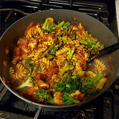 Delicious. I will make this again.

Added some tomato sauce for more